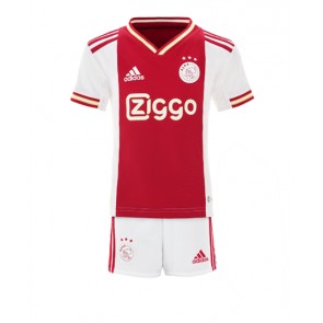 Ajax Hjemmedraktsett Barn 2022-23 Kortermet (+ Korte bukser)